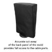 PS5 Slim Dust Cover Case, Vertical Black, Disc & Digital Host - 4