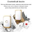 CACAZI C20 Wireless Elderly Emergency Pager, EU Plug (Gold) - 3