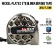 3M Steel Tape Measure 16mm Waterproof Metal Ruler Rust Prevention - 2