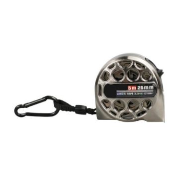 5M Waterproof Metal Ruler 25mm Hollow Steel Tape Measure - 1