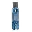 3 In 1 U Shaped Cup Lid Cleaner Brush for Water Bottles (Blue) - 1