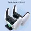 PS5 Controller Dual Port Quick Dock Charger (White) - 6