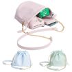 Green Leather Waterproof Camera Bag with Large-capacity Pocket - 2