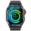 K63 Sports Smart Watch: Heart Rate, Blood Oxygen, Bluetooth Call, Black - 1