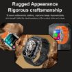 K63 1.96-Inch Bluetooth Call Sports Smart Watch, Black Steel - 6