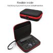 DJI Osmo Pocket 3 Camera Storage Bag - Black Shell, Red Inner - 6