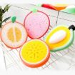 Cantaloupe Style Sponge Dishcloth Rag Towel - Thickened Fruit Model - 2