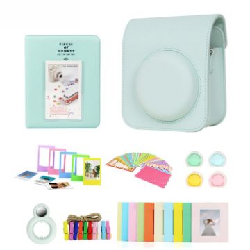 Polaroid Mini12 7-in-1 Album Sticker Frame Bag, Green - 1