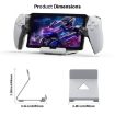 JYS Stand for PS Portal/Steam Deck/ROG Ally/Switch/Phones (Black) - 3