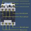 CHNT CJX2-1201 12A Single-Phase 220V AC Contactor - 3