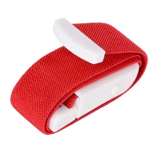 Quick Detachable 2.5x40cm Red Tourniquet for Outdoor Survival - 1