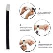 Quick Detachable 2.5x40cm Emergency Buckle Tourniquet - White - 5