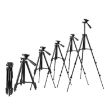 Portable Aluminum DSLR Tripod with Clip, Bag, Controller, Adaptor - 3
