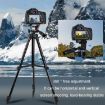 Portable Aluminum DSLR Tripod with Clip, Bag, Controller, Adaptor - 6