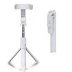 XT09 White Bluetooth Selfie Stick & Tripod Bracket for Phones - 1