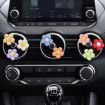 Pink Candy-colored Five-petal Flower Car Vent Aromatherapy Clip - 4