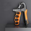 Adjustable Hand Grip 5-100kg with Mechanical Counter, Orange - 1
