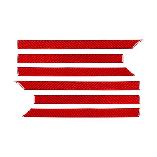 Mercedes-Benz G-Class W463 Grille Decorative Sticker Set (Red) - 1