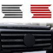Mercedes-Benz G-Class W463 Grille Decorative Sticker Set (Red) - 2