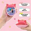 Tamagotchi Pix Cartoon Game Console Protective Silicone Cover Blue - 6