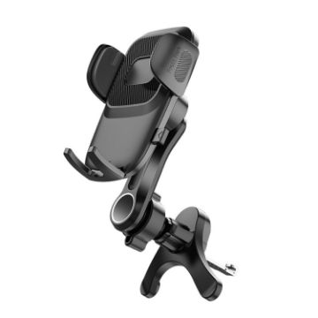 Ninth Gen Black Y-Shaped Car AC Vent Mobile Phone Holder - 1