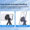 Titanium Magnetic Phone Holder with 1/4" Tripod Hole for Magic Arm - 5