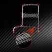 Mercedes-Benz G-Class W463 Black Cigarette Lighter Sticker - 4