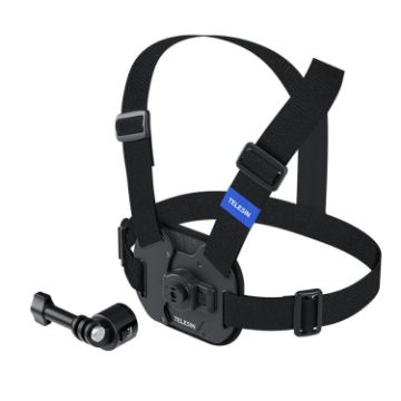 TELESIN Quick-Release Vest Chest Strap for Sports Cameras - 1
