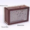 Light Brown Wooden Money Box Piggy Bank with Counter, 10,000 Euros - 3