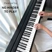 Luminous Silicone Removable Piano Notes Guide Keyboard, 61 Keys - 5