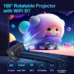 HY320 4K Android 11 Projector 1080P 390ANSI Wifi 6 Bluetooth 5.0 - 3