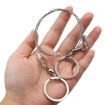 Black 70cm Stainless Steel Wire Saw Rope for Outdoor Camping - 6