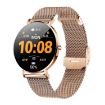 T8 Gold Smart Watch 1.3" Heart Rate/BP/Oxygen Monitor Bluetooth - 1