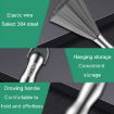 304 Steel Wire Pot Brush: Thickened & Lengthened, With Hook - 6