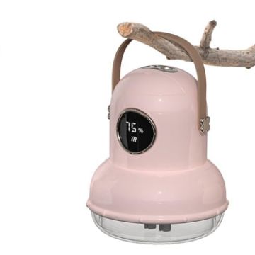 ICARER FAMILY Dual-Spray Pink Humidifier & Night Light USB Charger - 1