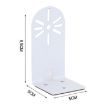 Wall Mount PTZ Camera Bracket - Nail-free, Hole-free, White - 3