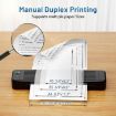 Phomemo P831 Portable Bluetooth Thermal Printer, Supports A4/A5/B5 - 4