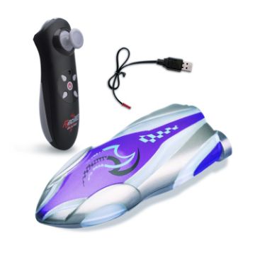Purple 2.4G Mini Remote Control Submarine Toy for Boys - 1