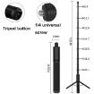 1.22m Panoramic Invisible Selfie Stick Tripod for Insta360 One X - 4