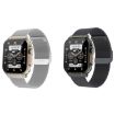 A70 Health IP68 Waterproof Bluetooth Call Smart Watch (Black Steel) - 2