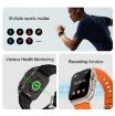 A70 1.96" IP68 Waterproof Bluetooth Smartwatch Silver Steel - 5