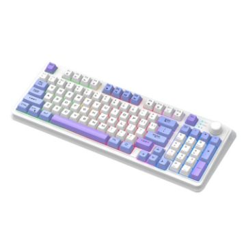 XUNSVFOX K94 Wireless Bluetooth Mechanical Gaming Keyboard Sea Salt - 1