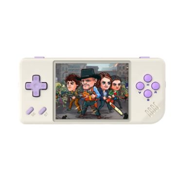 ANBERNIC RG28XX Retro Console 2.83" Screen Linux OS 64GB Beige - 1