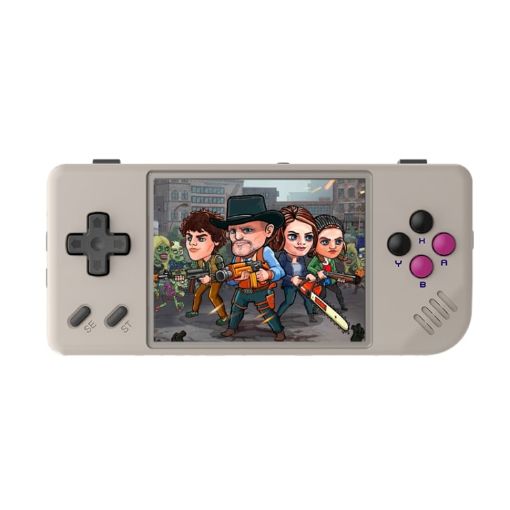 ANBERNIC RG28XX Retro Console, 2.83" IPS, 64GB+128GB (Gray) - 1