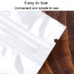 100pcs 7x20cm Pearlescent Translucent Ziplock Bags Self-Sealing - 3