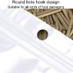100pcs 7x20cm Pearlescent Translucent Ziplock Bags Self-Sealing - 5