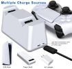 PS5 Double Grip Fast Charger with LED Lamp Seat - 3