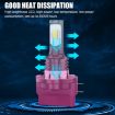 H11B 2pcs 80W Car Headlight Bulbs High Bright Fog Lights White - 6