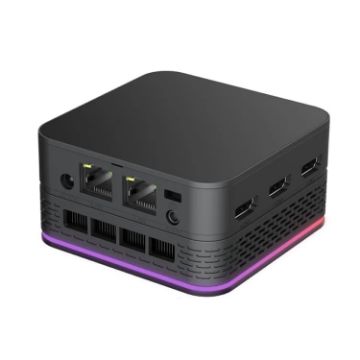T9 Plus N100 DDR5 8G+1TB Mini PC Dual LAN 3 HDMI 4K UK Plug - 1