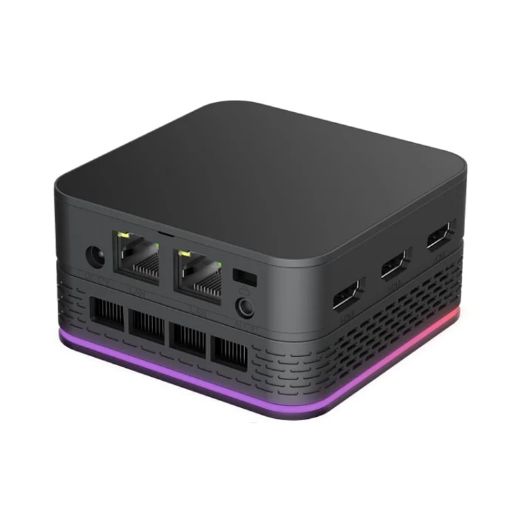 T9 Plus N100 DDR5 Mini PC EU Plug, Dual Gigabit LAN, 4K HDMI - 1